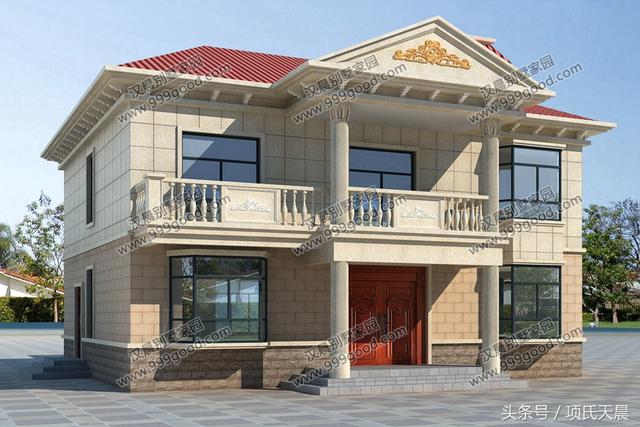 帶堂屋的小兩層別墅設計圖：精彩多多，總有一款能夠讓你滿意