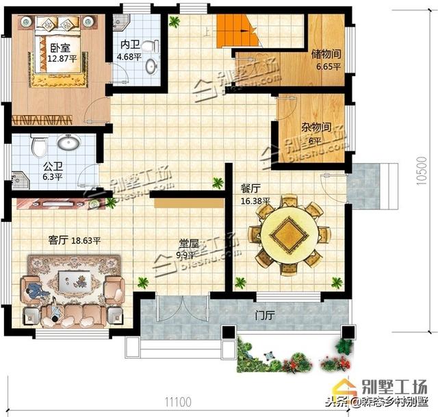 20萬左右鄉(xiāng)村別墅設(shè)計(jì)圖，花小錢建好房，驚艷全村