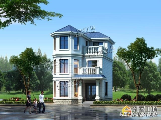 20萬左右鄉(xiāng)村別墅設(shè)計(jì)圖，花小錢建好房，驚艷全村