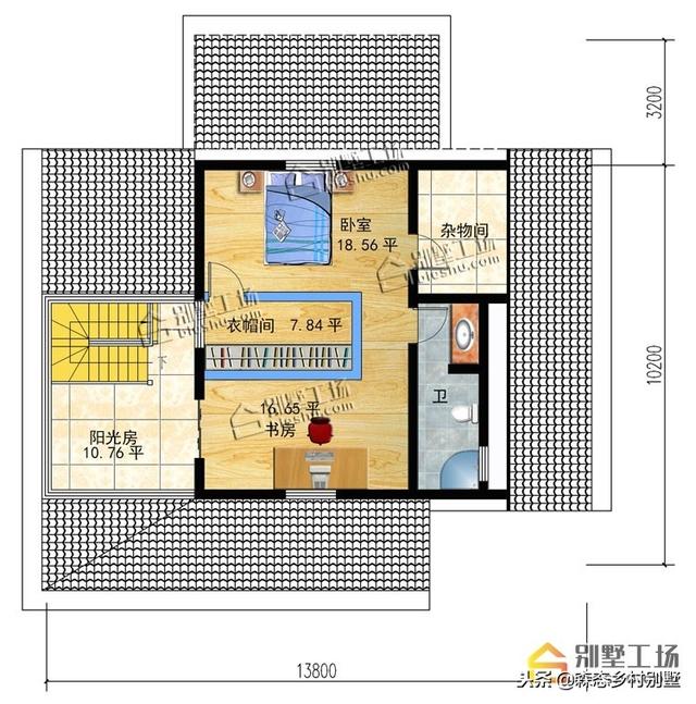 20萬左右鄉(xiāng)村別墅設(shè)計(jì)圖，花小錢建好房，驚艷全村