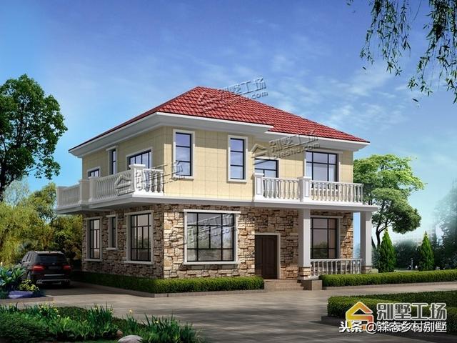 20萬左右鄉(xiāng)村別墅設(shè)計(jì)圖，花小錢建好房，驚艷全村