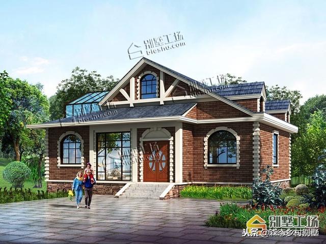 20萬左右鄉(xiāng)村別墅設(shè)計(jì)圖，花小錢建好房，驚艷全村