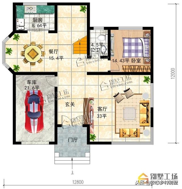 20萬左右鄉(xiāng)村別墅設(shè)計(jì)圖，花小錢建好房，驚艷全村