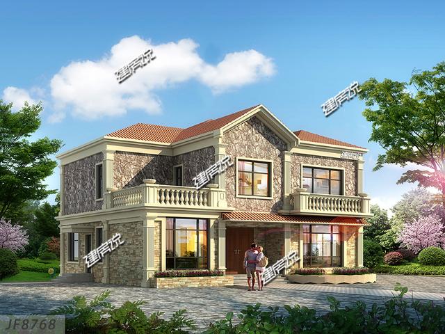 經(jīng)濟(jì)實(shí)用二層小別墅設(shè)計(jì)圖，造價(jià)只需30萬，太受歡迎了