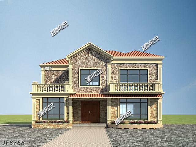 經(jīng)濟(jì)實(shí)用二層小別墅設(shè)計(jì)圖，造價(jià)只需30萬，太受歡迎了