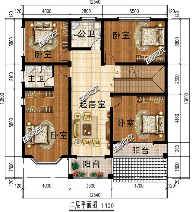三層漂亮新中式別墅設(shè)計(jì)圖，讓你心動(dòng)的別墅，您值得建造！