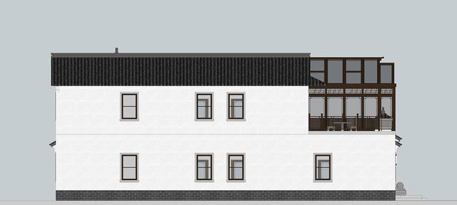 合院中式別墅設(shè)計圖，東方神韻之美，至高至上的境界