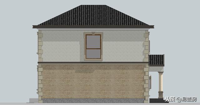 38萬鄉(xiāng)村別墅設計圖推薦，甘肅鋼結(jié)構(gòu)歐式小樓性價比十足，真漂亮