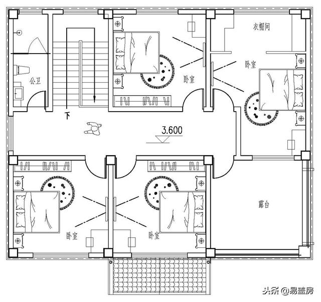 38萬鄉(xiāng)村別墅設計圖推薦，甘肅鋼結(jié)構(gòu)歐式小樓性價比十足，真漂亮