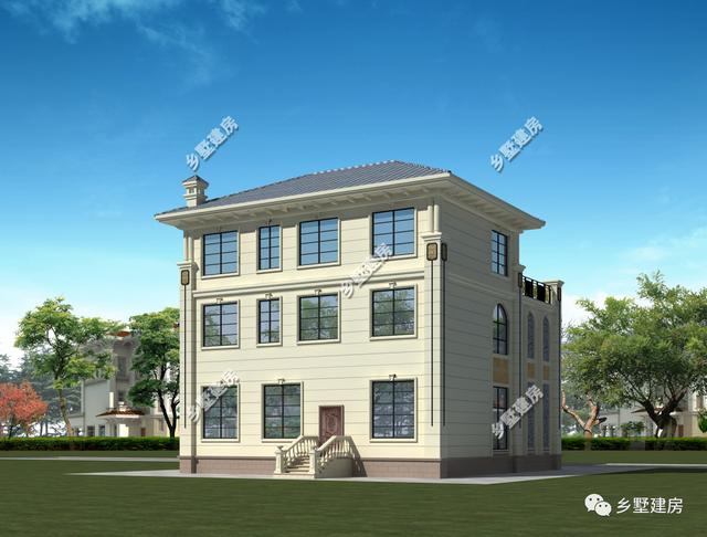 14X16米的農(nóng)村別墅設(shè)計圖，為了過年回家有面子，您的首選！