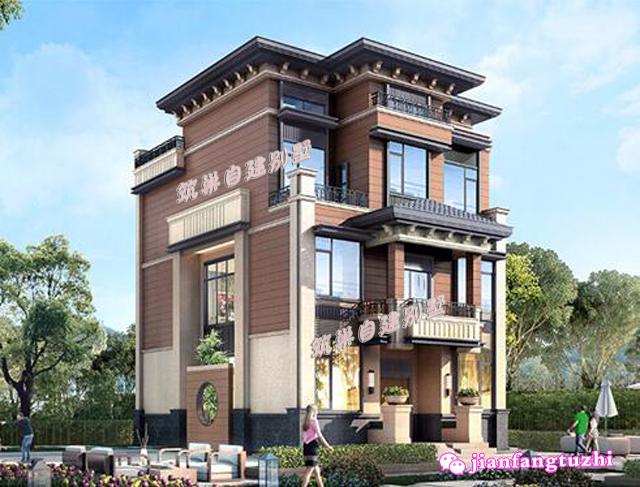 100平米以內(nèi)農(nóng)村四層小別墅設(shè)計(jì)圖，你的夢(mèng)幻花園！