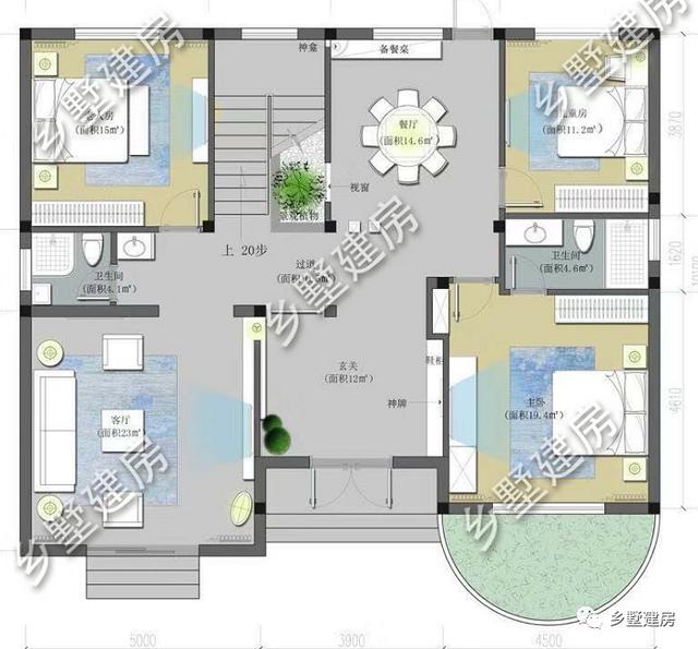 高檔次別墅設(shè)計(jì)圖，真真正正的農(nóng)村別墅爆款，十里八村的都想建！