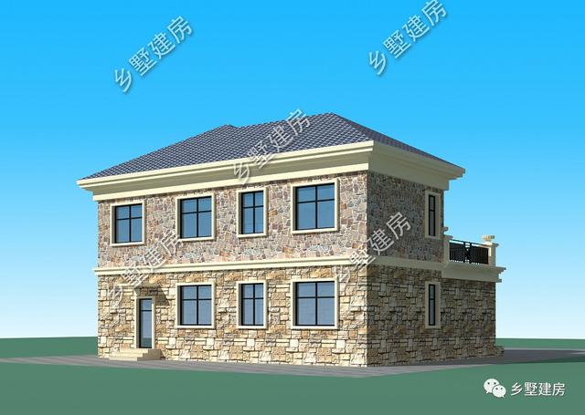 高檔次別墅設(shè)計(jì)圖，真真正正的農(nóng)村別墅爆款，十里八村的都想建！