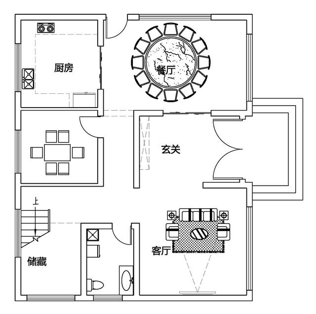 54萬360平方三層大氣別墅設計圖，室內布局盡然都是業(yè)主想法