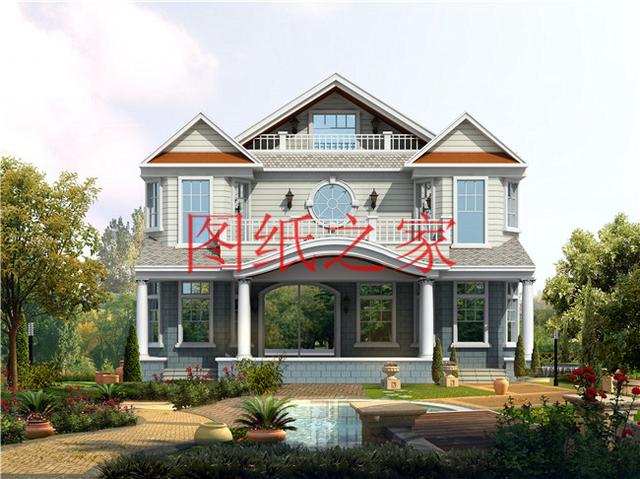 160平米的二層別墅設計圖，14X12米方正又實用，農(nóng)村建房的首選戶型！