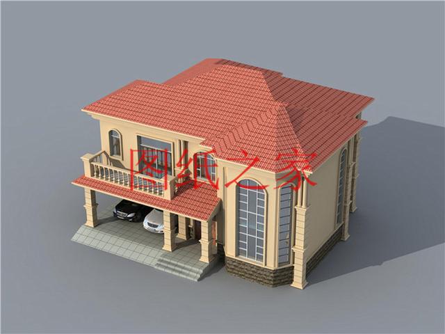 160平米的二層別墅設計圖，14X12米方正又實用，農(nóng)村建房的首選戶型！