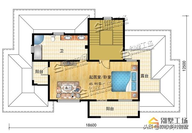 經(jīng)典農(nóng)村別墅設計圖紙，適合宅基地自建