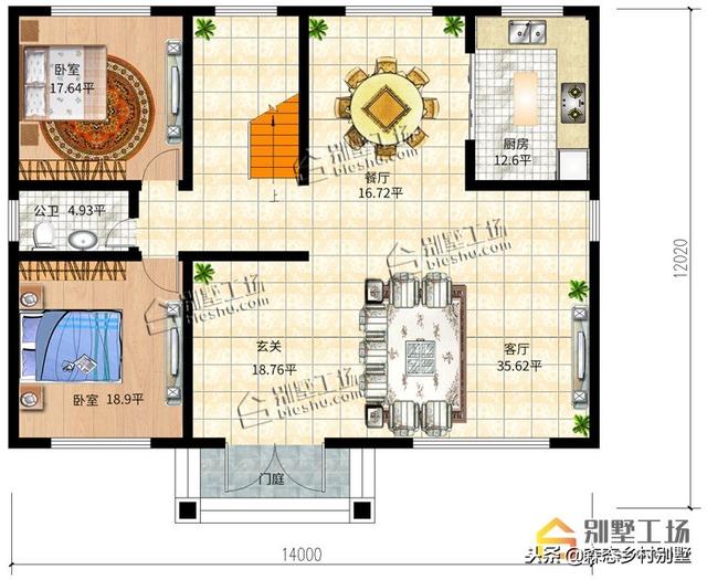 經(jīng)典農(nóng)村別墅設計圖紙，適合宅基地自建