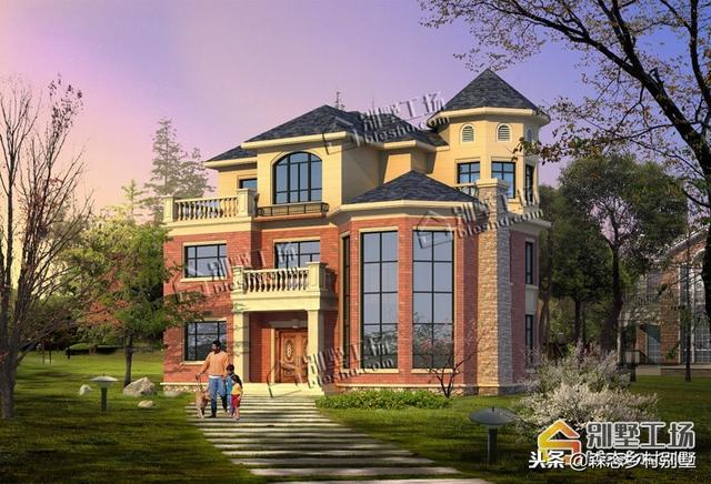 經(jīng)典農(nóng)村別墅設計圖紙，適合宅基地自建