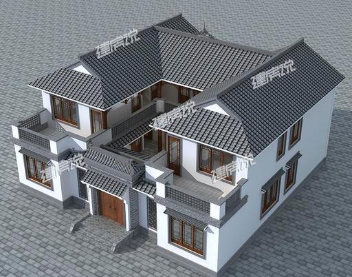 新款四合院設計圖，蓋棟中國最美四合院，生活快樂似神仙