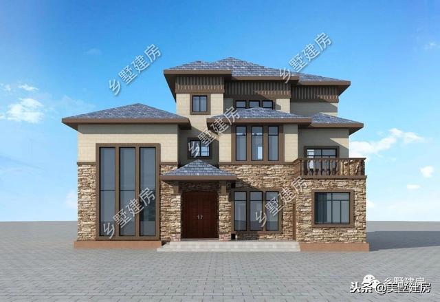 時(shí)尚洋氣農(nóng)村別墅設(shè)計(jì)圖，怕成本太高？這兩套30萬(wàn)左右的你肯定喜歡！