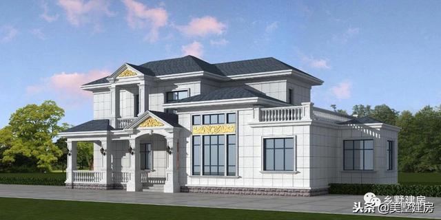 時(shí)尚洋氣農(nóng)村別墅設(shè)計(jì)圖，怕成本太高？這兩套30萬(wàn)左右的你肯定喜歡！