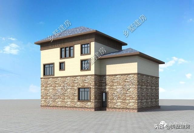 時(shí)尚洋氣農(nóng)村別墅設(shè)計(jì)圖，怕成本太高？這兩套30萬(wàn)左右的你肯定喜歡！