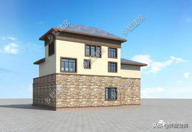 時(shí)尚洋氣農(nóng)村別墅設(shè)計(jì)圖，怕成本太高？這兩套30萬(wàn)左右的你肯定喜歡！