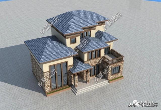 時(shí)尚洋氣農(nóng)村別墅設(shè)計(jì)圖，怕成本太高？這兩套30萬(wàn)左右的你肯定喜歡！