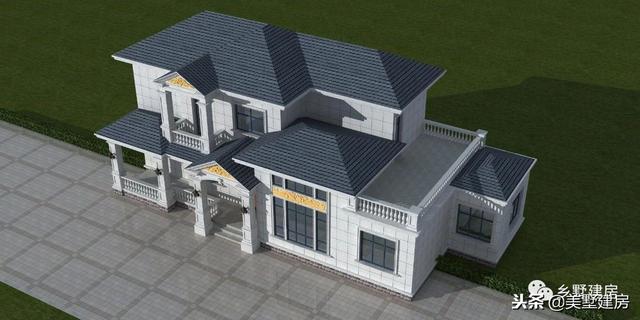 時(shí)尚洋氣農(nóng)村別墅設(shè)計(jì)圖，怕成本太高？這兩套30萬(wàn)左右的你肯定喜歡！