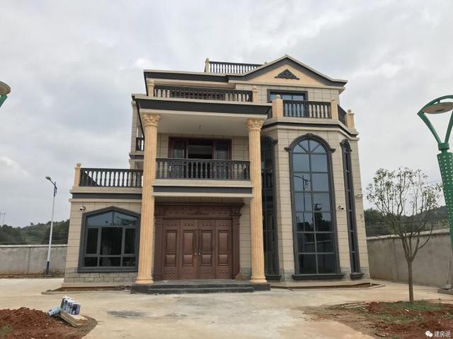 農(nóng)村別墅大和級圖推薦，30萬可建，已有8套建成實景，很多農(nóng)村人在建