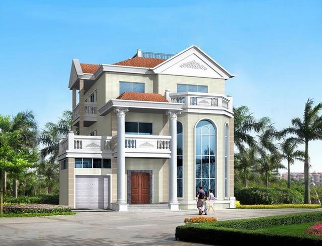 農(nóng)村別墅大和級圖推薦，30萬可建，已有8套建成實景，很多農(nóng)村人在建