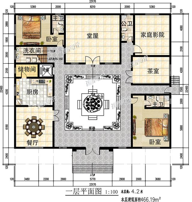中式豪宅設計圖，2024年就是不一樣的一年，在村里牛逼轟轟