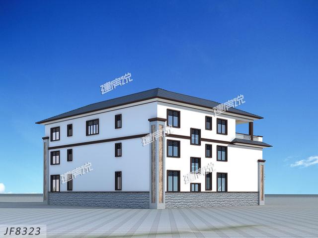 中式豪宅設計圖，2024年就是不一樣的一年，在村里牛逼轟轟