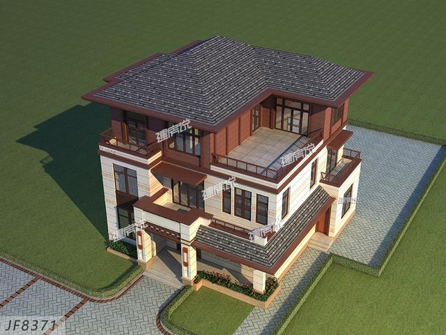 熱銷別墅設(shè)計圖，作為全村人的希望，這么優(yōu)秀的別墅，必須帶頭建起來