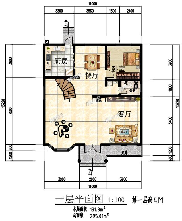 超級(jí)養(yǎng)眼的二層別墅設(shè)計(jì)圖紙，室內(nèi)布局還很實(shí)用