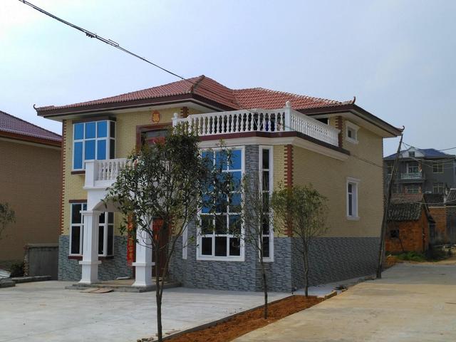 優(yōu)美二層小洋樓設(shè)計(jì)圖，20萬建別墅，實(shí)景一棟比一棟優(yōu)秀！