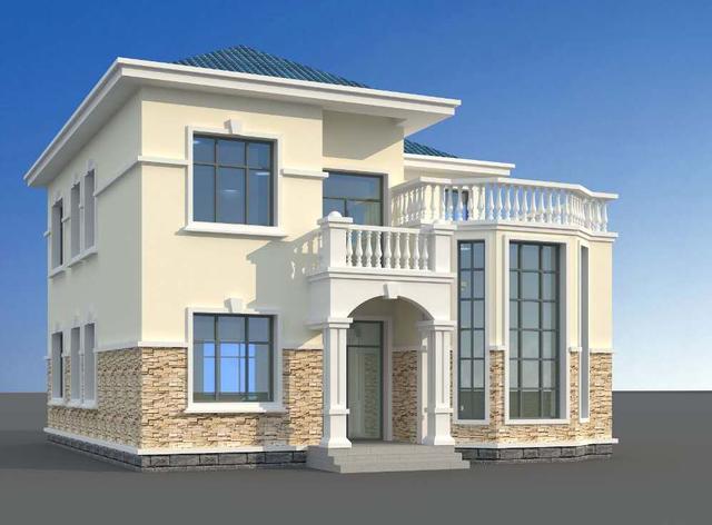 優(yōu)美二層小洋樓設(shè)計(jì)圖，20萬建別墅，實(shí)景一棟比一棟優(yōu)秀！