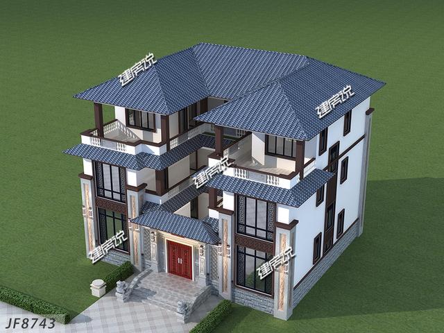 2024年新中式別墅設(shè)計(jì)，回鄉(xiāng)建造，讓人人都知道你在外面賺到了錢