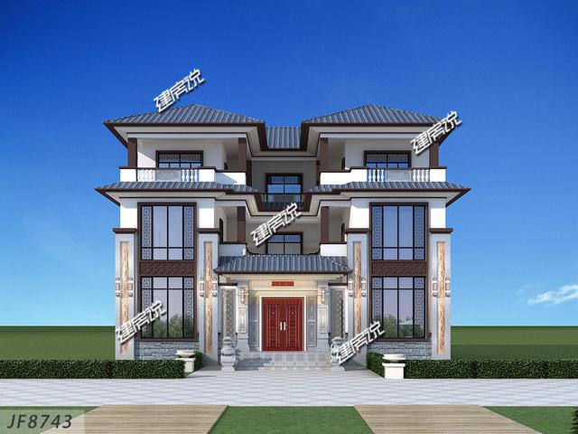 2024年新中式別墅設(shè)計(jì)，回鄉(xiāng)建造，讓人人都知道你在外面賺到了錢