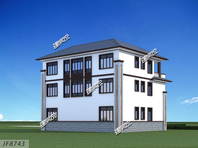 2024年新中式別墅設(shè)計(jì)，回鄉(xiāng)建造，讓人人都知道你在外面賺到了錢