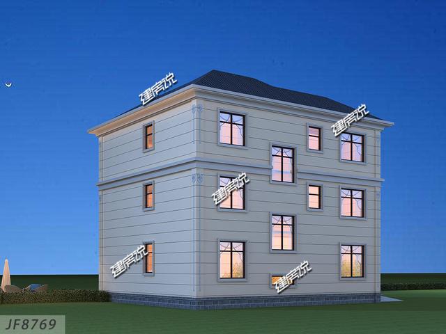 大氣別墅設(shè)計(jì)圖，在風(fēng)光秀麗的農(nóng)村，建一棟闊氣別墅，做夢(mèng)都會(huì)笑醒