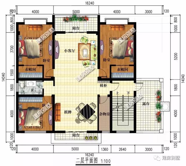 帶商鋪的鄉(xiāng)村自建別墅設(shè)計(jì)圖，既能自住又能賺錢(qián)的房子