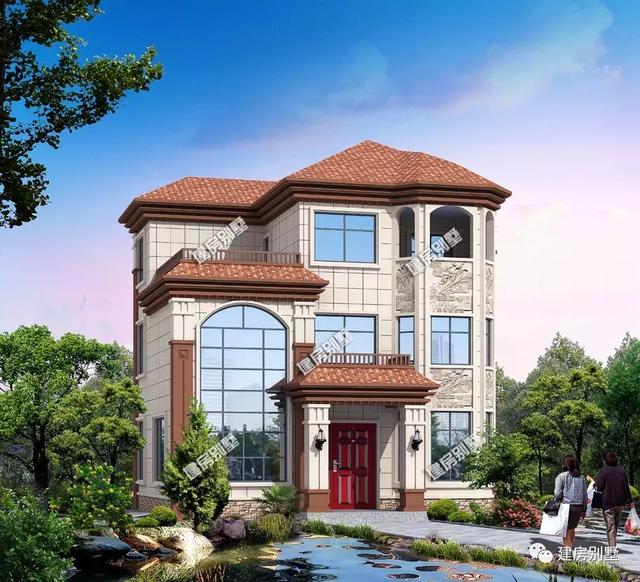 廣東鄉(xiāng)村熱銷別墅設(shè)計圖，帶了個好頭，全村都要來仿建