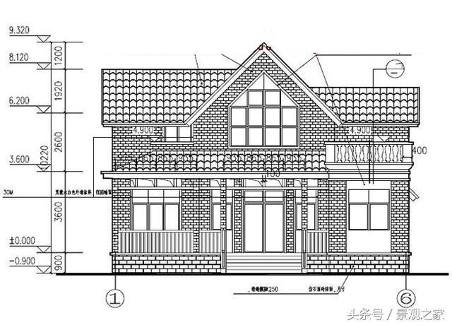 一層半小別墅設(shè)計(jì)圖，自建樓房設(shè)計(jì)方案推薦