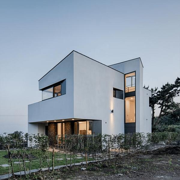 現(xiàn)代別墅設(shè)計圖，霸氣十足，遺世而獨立的神仙別墅