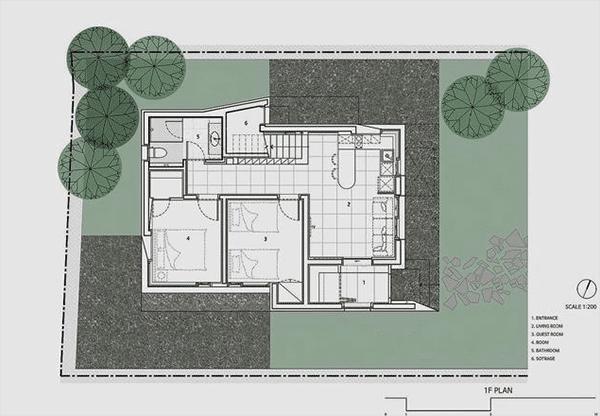 現(xiàn)代別墅設(shè)計圖，霸氣十足，遺世而獨立的神仙別墅