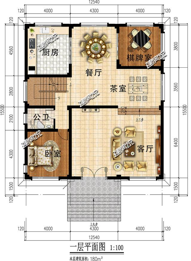 豪華中式別墅設(shè)計(jì)圖，這輩子，擁有一棟中式別墅，人生才不算白活