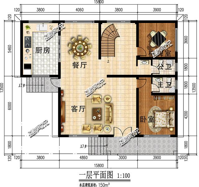新款現代別墅設計圖，現代年輕人最愛，建一棟很拉風