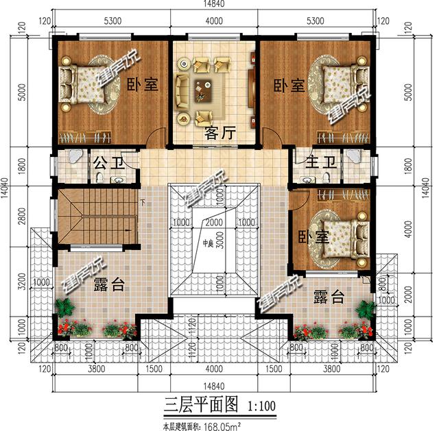 豪華新中式別墅設計圖，有錢人的專屬，建別墅就是要與眾不同